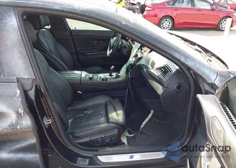 2015 BMW 650I Gran Coupe из США, поврежденный, VIN WBA6B2C50FGB99655